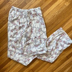 Garnet hill pajama pants, sz S